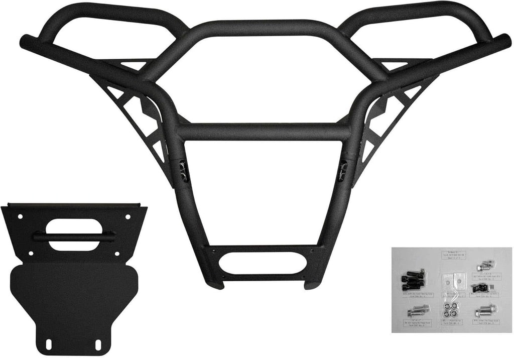 Front Bumper / Brush Guard with 38mm Carbon Steel Tube and 3mm Steel Skid Plate R5443