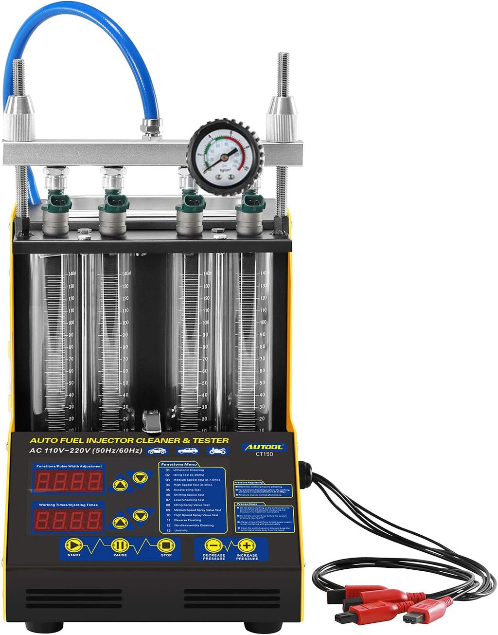 Car Motorcycle Petrol Fuel Injector Cleaner and Injection Tester I685406