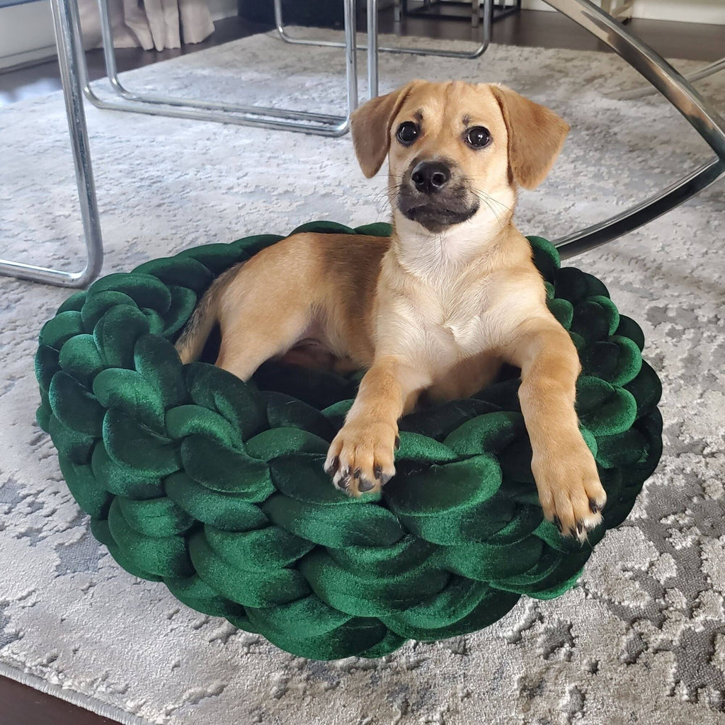 Velvet Dog or Cat Pet Bed T9925