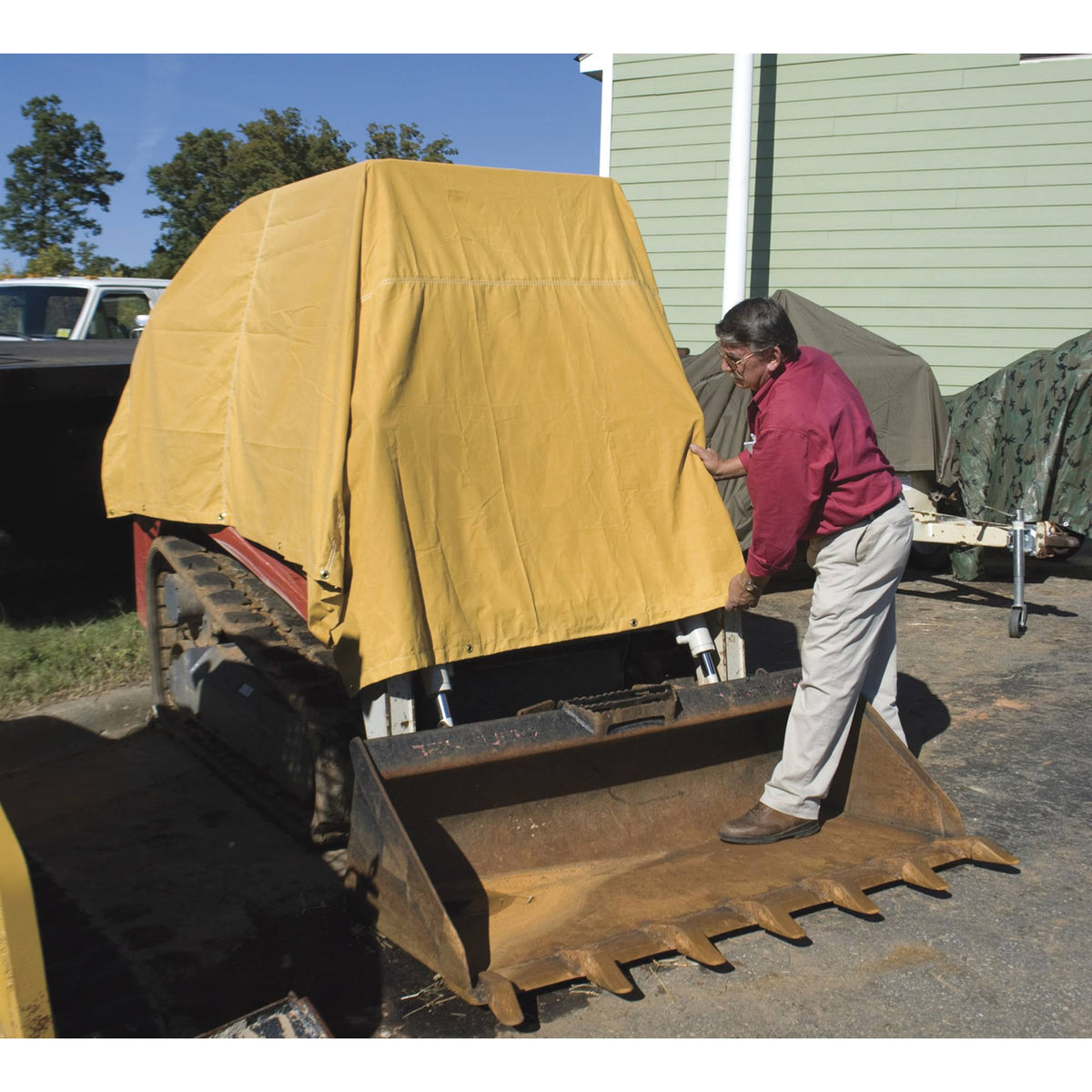 Canvas Tarp 12x16ft 12oz O3802