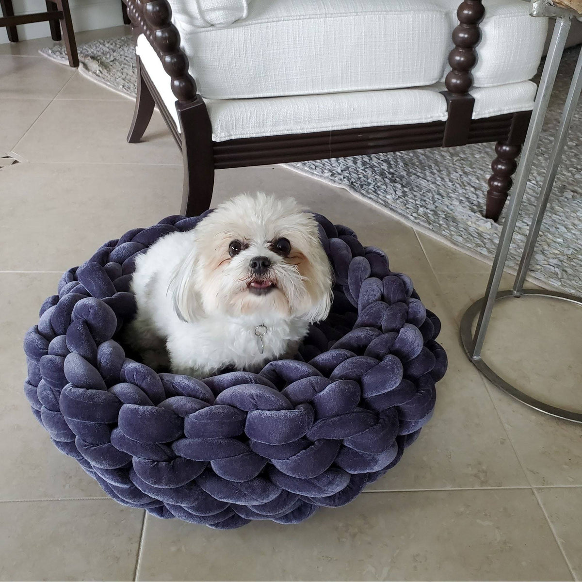 Velvet Dog or Cat Pet Bed T9925