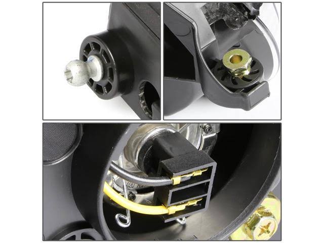Chrome Housing Projector Headlight V823649
