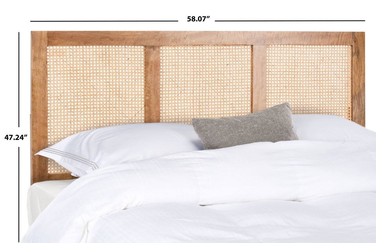 Black King Cane Headboard F7163