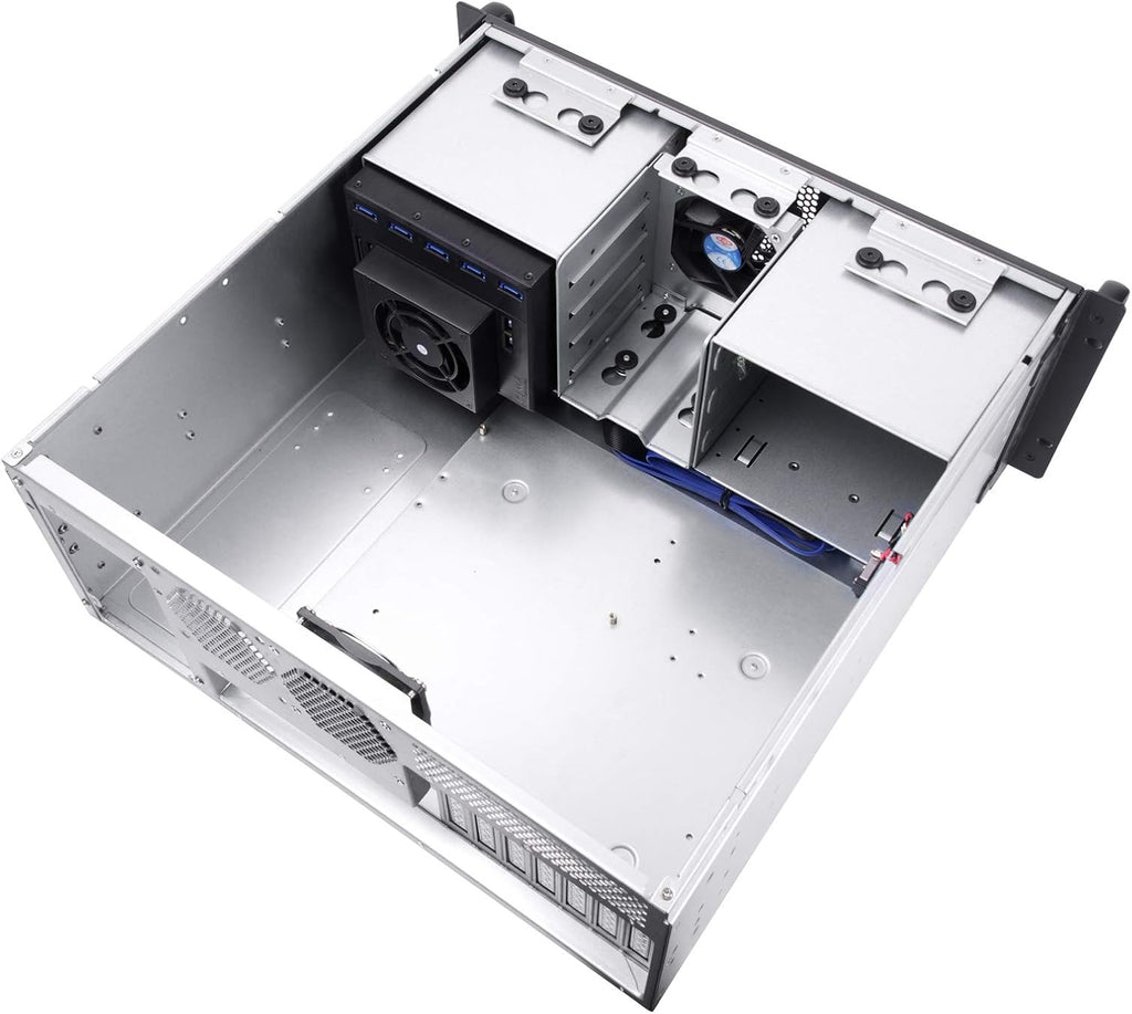 4U Rackmount Server Case with 5 x 3.5 Hot-Swappable Bay P38169