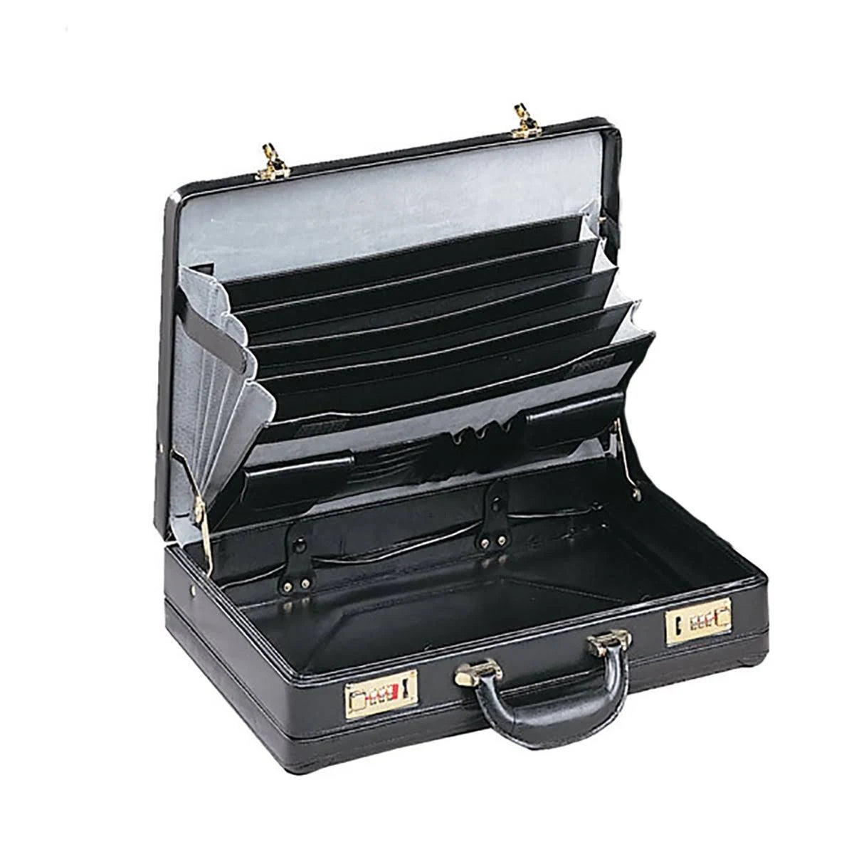 Leather Attache Briefcase Z13800