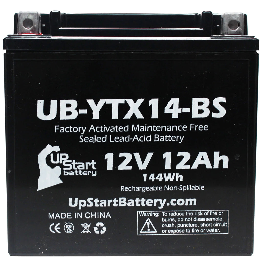 12V 12AH Maintenance Free Motorcycle Battery C60623
