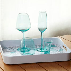 Turquoise Water Glass Set 6u A52981