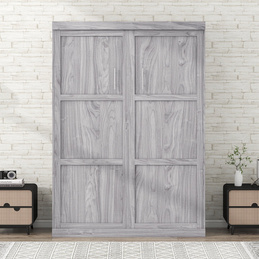Pine Wood Full Size Murphy Bed H49040