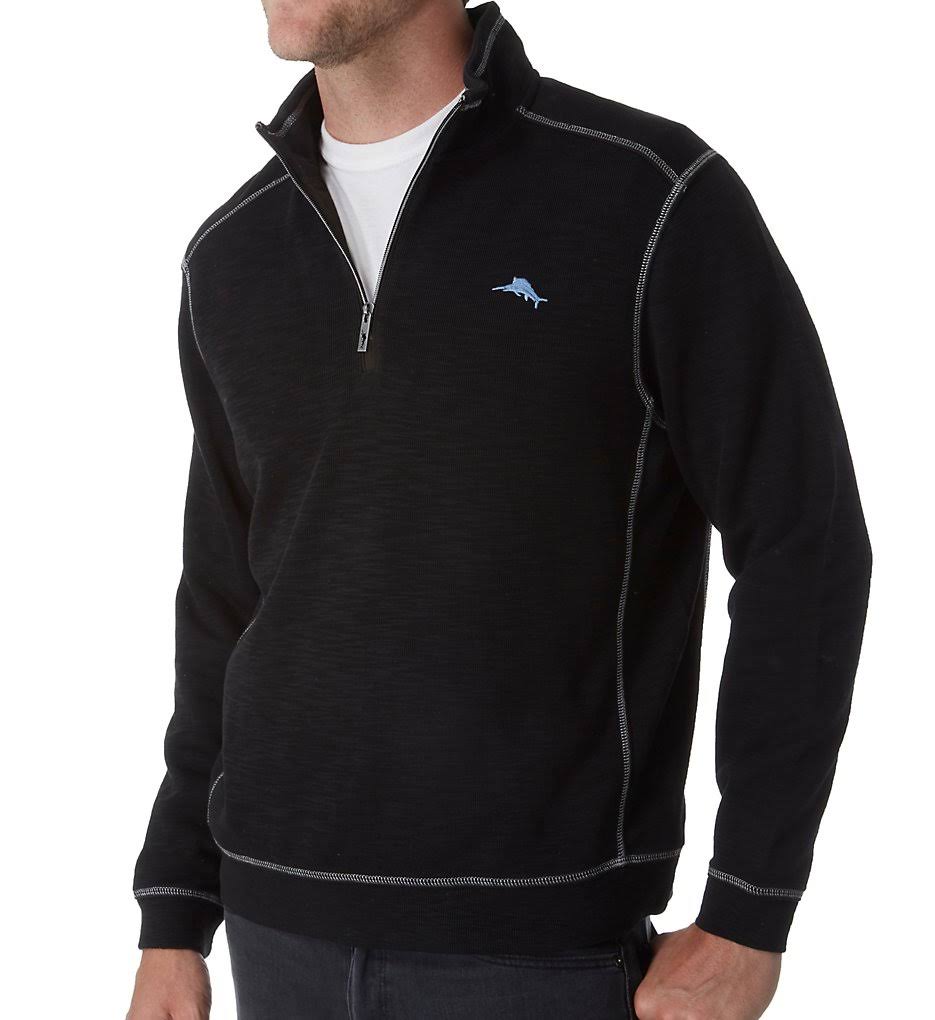 Black Half Zip Pullover F96700