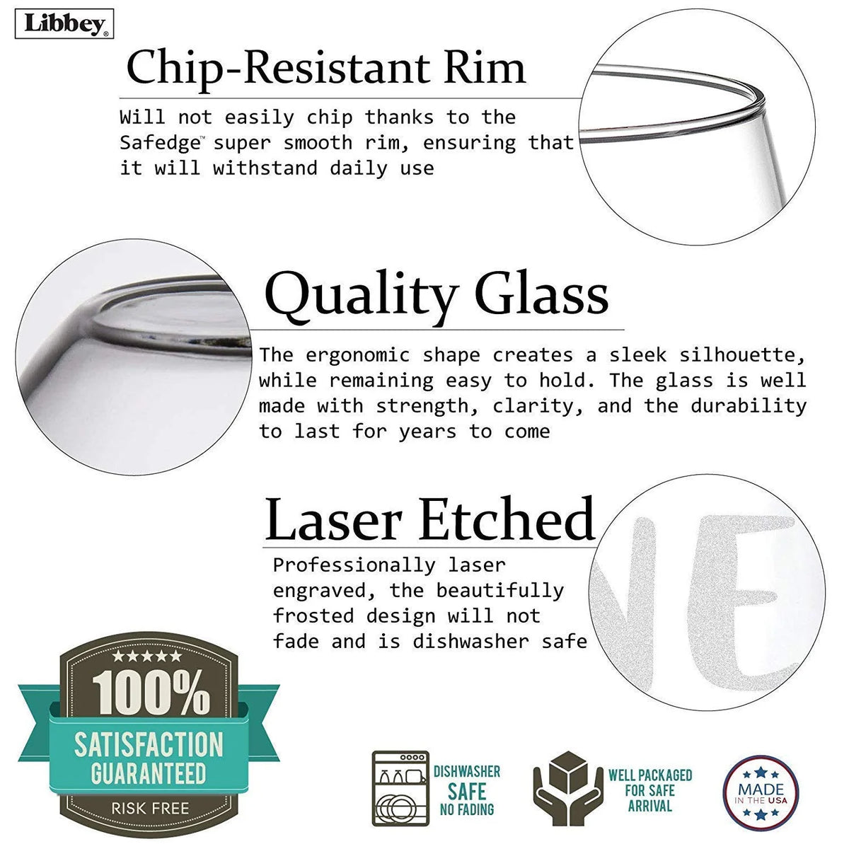 15 Oz Stemless Wine Glass D161