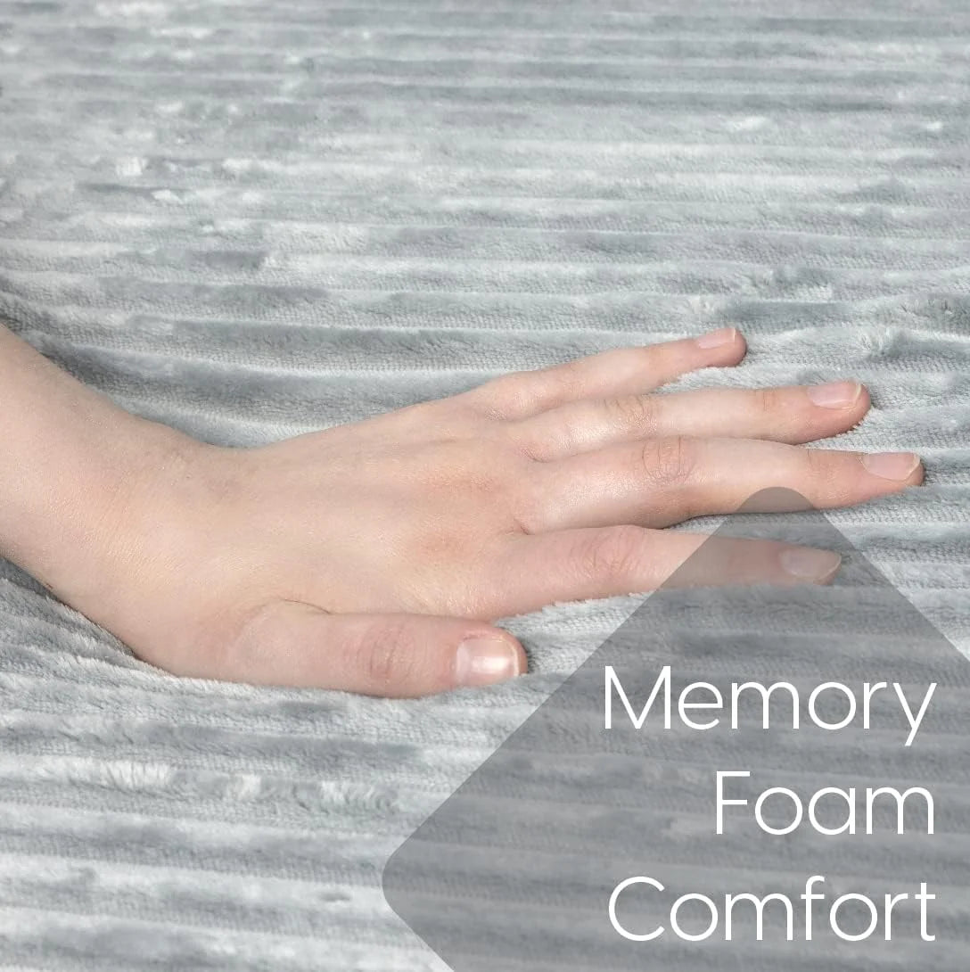 Memory Foam Foldable Sofa Mattress with Washable Cover, Twin Size N472909