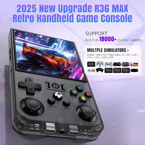 Retro Handheld Game Console 64GB 4.0-inch IPS Screen O88008