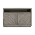 Gray Solid Wood TV Stand N51509