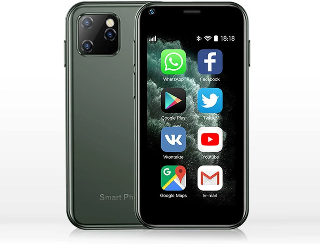 Mini Mobile Phone 2.5 in Cell Phone WiFi GPS 1GB+8GB Quad Core Android Smart Phone H79324