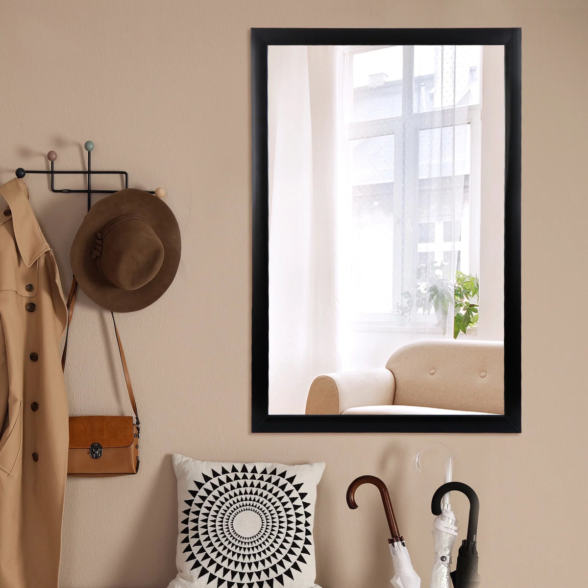 2 Pack 24''x36'' Rectangle Bathroom Vanity Wall Mirror O92720