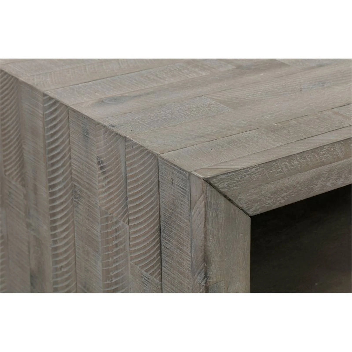 Gray Solid Wood TV Stand N51509