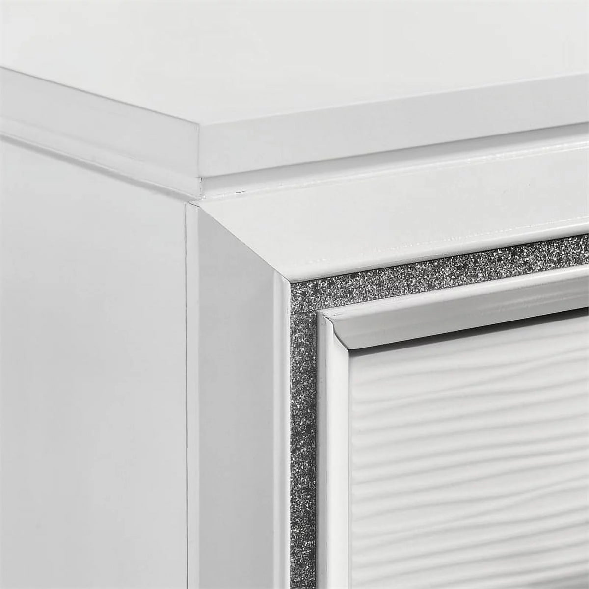 White Nightstand A581