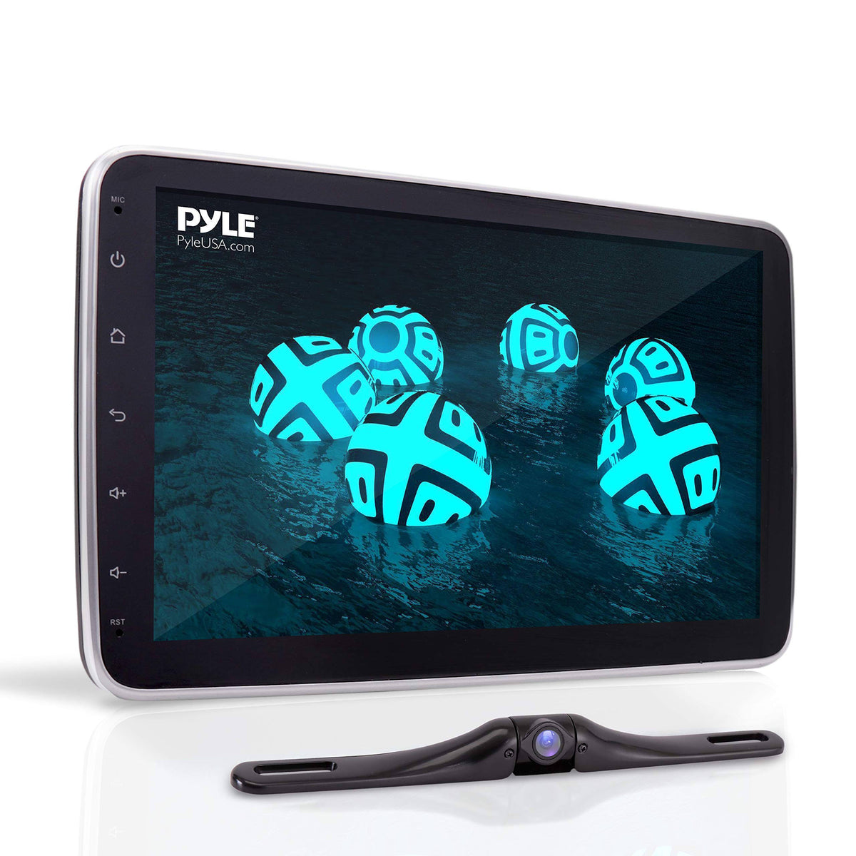 10.1 inch Touch Screen In-Dash Single DIN Player with Back Up Camera, Black R7573