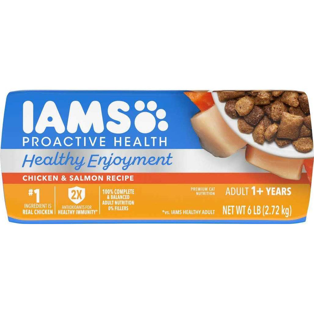 Chicken & Salmon Dry Cat Food D3155