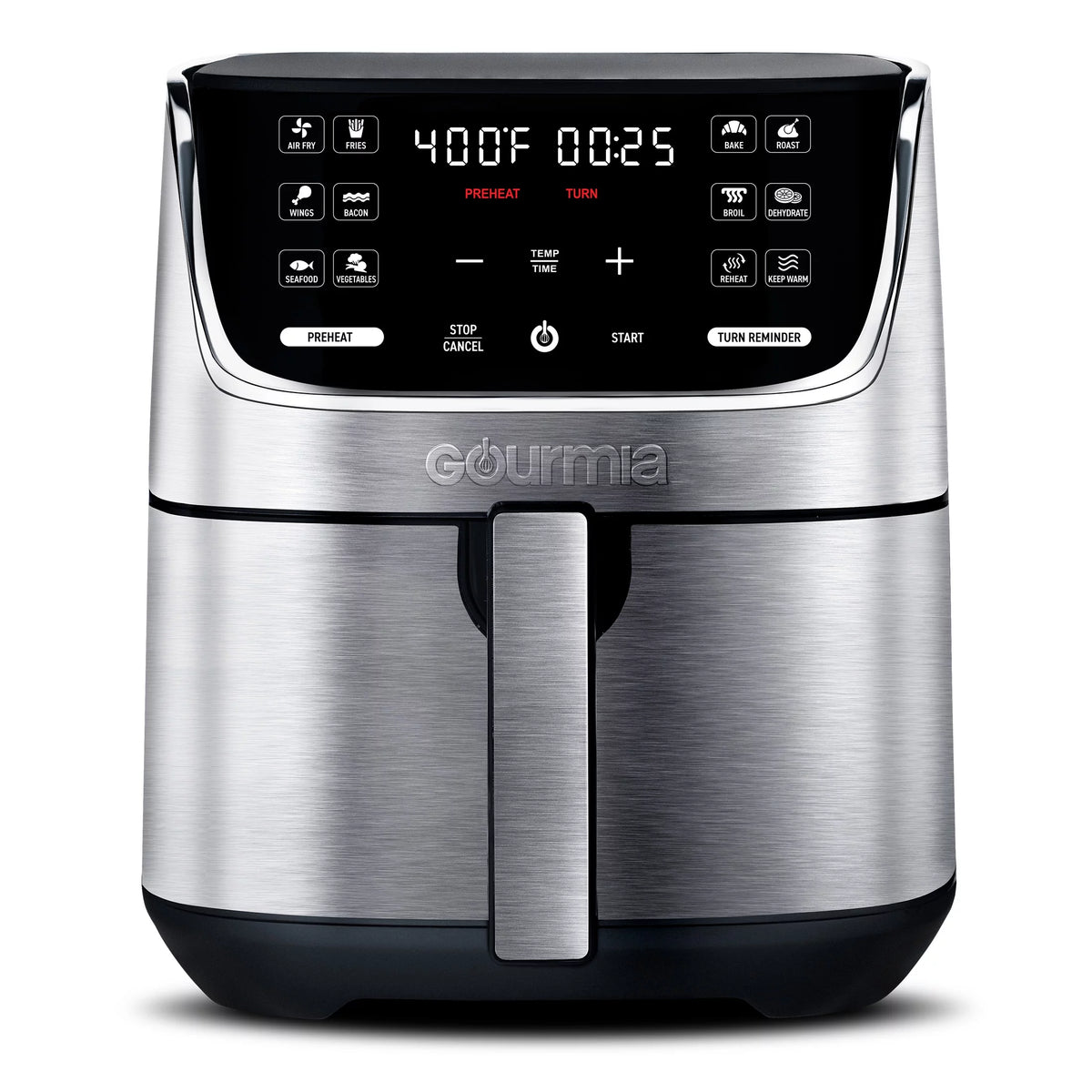 7 QT Digital Air Fryer with 12 One Touch Presets W9541