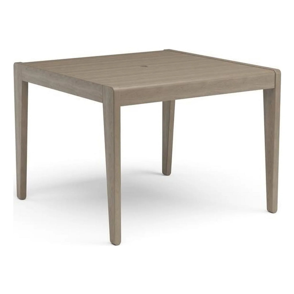 Traditional Wood Outdoor Dining Table in Gray F275877