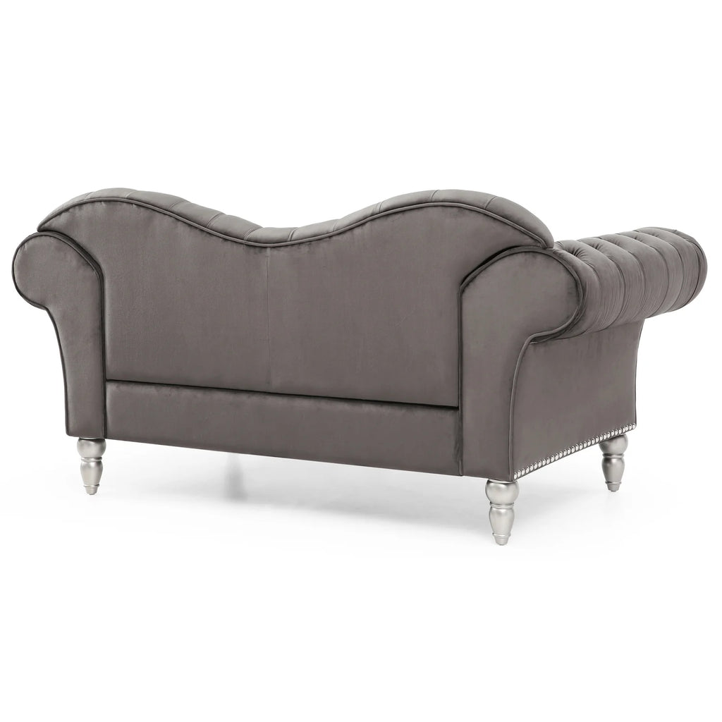 Dark Gray Loveseat F631