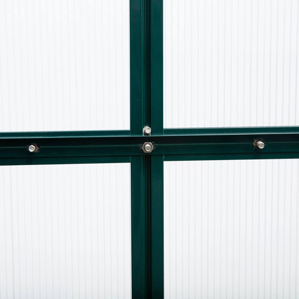 6' x 10' x 7' Polycarbonate Walk-in Greenhouse A388924