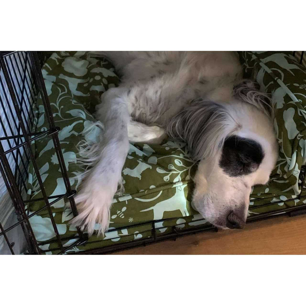 Wool-Filled Dog Crate Pad D569