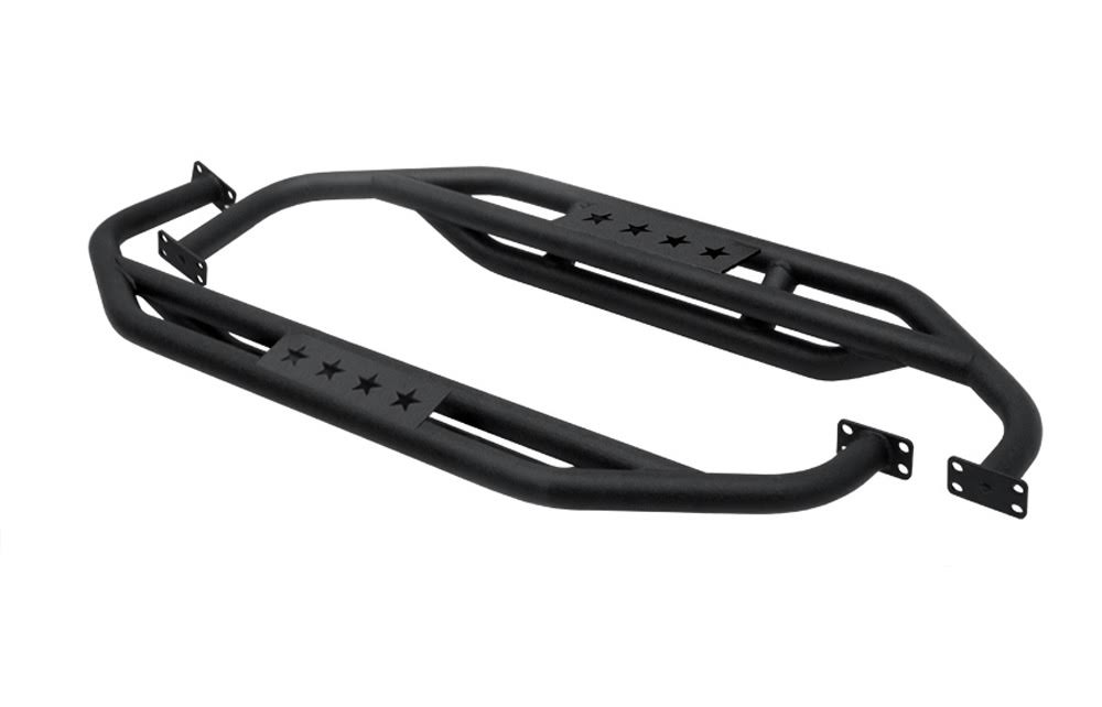 Textured Black Side Step Nerf Bars Running Boards L661299