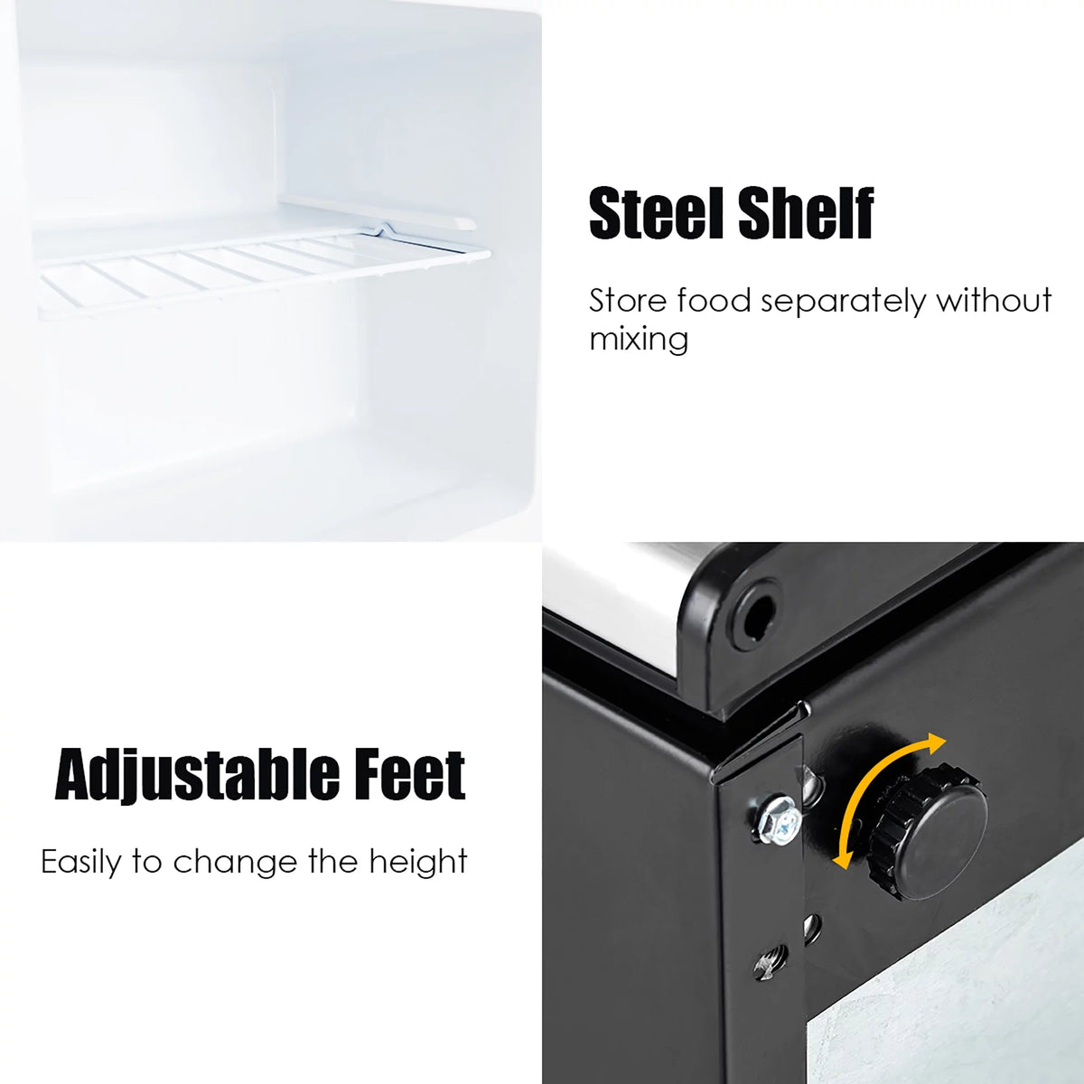 1.1 cu.ft. Compact Single Door Upright Freezer J3121