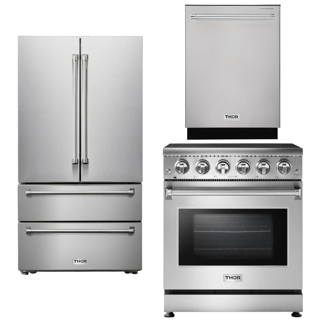 30 Electric Range, Refrigerator, Dishwasher U226