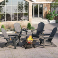 Folding Adirondack Chair HIPS Gray M9228