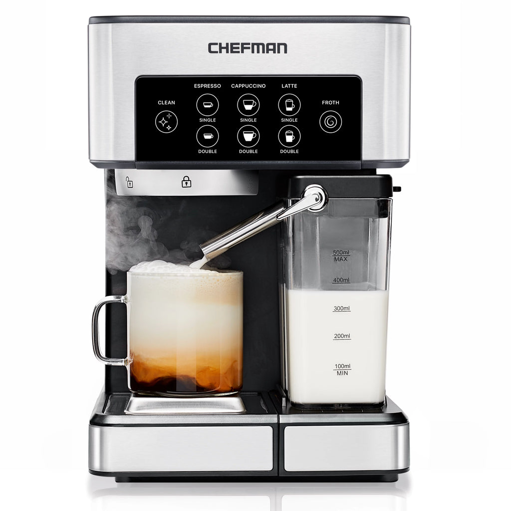 6-in-1 Espresso Machine with Milk Frother Q993756